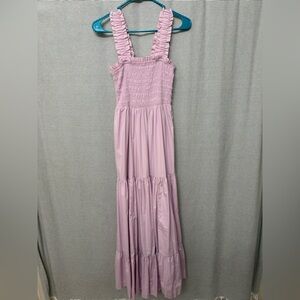 Abercrombie & Fitch lavender Smocked dress